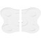 Ekena Millwork Luna Architectural Grde PVC Contemporary Ceiling Medallion, Two Piece, 38"OD x 3"ID x 13 1/4"C x 1"P CMP38LA2-03000 - alternate 2